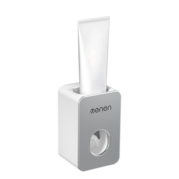 Menen Toothpaste Dispenser Automatic Hands Free Wall Mounted Toothpaste Squeezer for Bathroom Sink