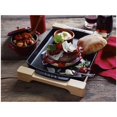 thumbnail image 2 of STAUB Serving 33 cm x 22 cm Cast Iron Rectangular Serving Plate, Black, 2 of 5