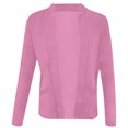 thumbnail image 5 of cfhntfmh Cardigan Grande Taille pour Femmes Mode à devant Ouvert Manches Longues Tuniques Chemises Automne Formel Travail Bureau Cardigans, 5 of 5