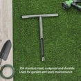 thumbnail image 3 of Soil Sampler Probe, 304 Stainless Steel T Handle Soil Probe Rod Soil Sampler Tool, Soil Testing Soil Sampler Core Tool for Soil Sampling Plant Care, Agriculture, Garden, Farm, 3 of 7