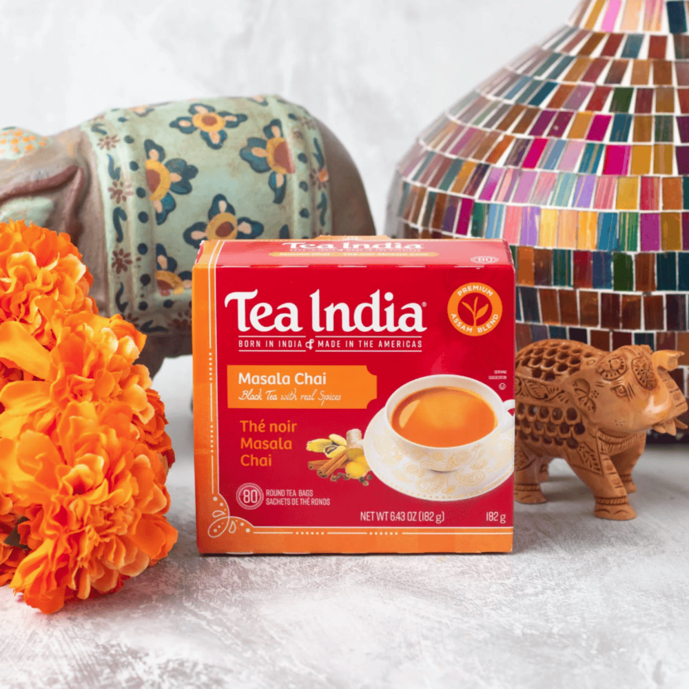 Thé Masala Chai de Tea India, 80 sachets