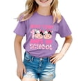 thumbnail image 1 of TZEWGL T-Shirts pour Enfants Manches Courtes Imprimés Graphiques Col Rond Vêtements pour Filles Garçons Taille 4-5T, 1 of 4