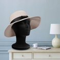 thumbnail image 2 of Tête de Perruque Haute Femme Mannequin en Mousse Support de Perruque et Support pour Coiffer, Maquiller et Exposer Chapeaux et Postiches, 2 of 6