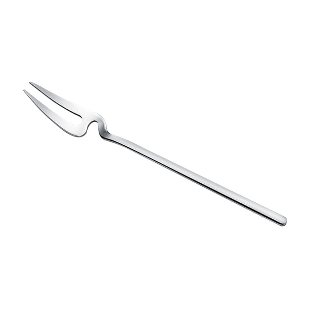 Stainless Steel Hanging Fruit Forks, EDHITNR Mirror Polished Modern Cocktail Stirring Forks, Personalized Design Space Saving Wall Mount Kitchen Utensils for Appetizers Desserts