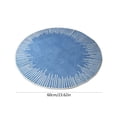 thumbnail image 3 of TIMIFIS Big Rug Round Short Hair Rug - 23.6in Round-No Hair Loss Rug-Non-Shedding and Easy Care- Ideal for High Traffic Areas in Living Room- Bedroom-Washable and Easy to Throw Blanket, 3 of 6