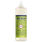 Mrs. Meyer's Clean Day Dish Soap, Dishwashing Liquid, Lemon Verbena