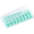 thumbnail image 1 of Silicone Ice Cube Tray Ice Cube Mold Container Frozen Cubes 24 Compartments with Lid for Bars Households Party, 1 of 8