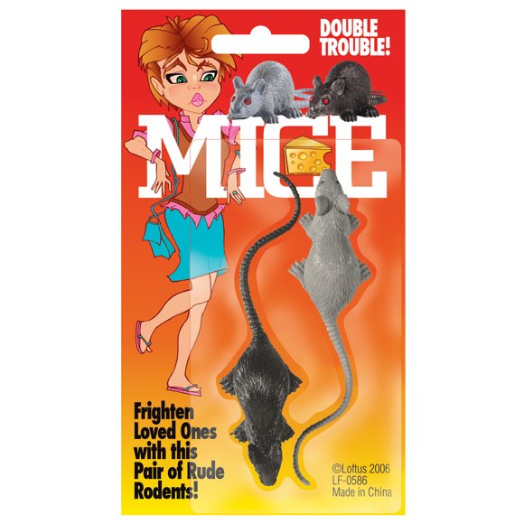 Morris Costumes KA86 Mice Carded Two Mice