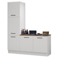 thumbnail image 1 of Madesa Garage Storage Cabinet Set 70"L with 5 Doors Multiple Compartments Modular Organization Pantry Base Cabinet Wall Cupboard - White, 1 of 10