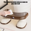 thumbnail image 4 of A Bathroom Toilet Foot Stool Squatting Potty Step Stool For Adults And Children Anti Slip Waterproof Plastic Support Stool Option A, 4 of 7