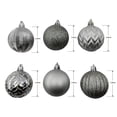 thumbnail image 3 of Décorations incassables Holiday Time (24 unités, argenté), 3 of 4