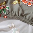 thumbnail image 3 of 2024 2 Seaters Printed Loveseat Sofa Covers Stretch Elastic Couch Slipcover Protector Removable Washable for Dining Room， Feathers, 3 of 4