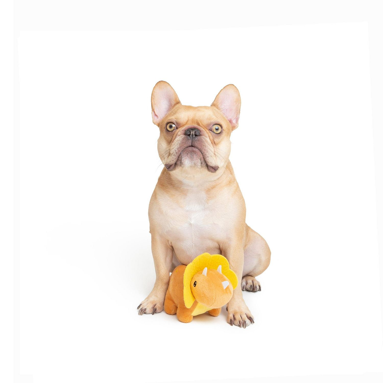 One Paw, jouet en peluche pour chien dinosaure Triceratops