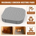 thumbnail image 3 of Sealegend Tapis de Nidification pour Poules Lavable et Réutilisable, Lot de 6, 3 of 8