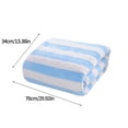 thumbnail image 3 of Dry Towels For Body 1 Pack Hand Towels - Drying - Microfiber Velvet Highly Absorbent Towels - Multipurpose Use As Hotel Bathroom Hand Towel 13 X 29 Inches Blue, 3 of 6