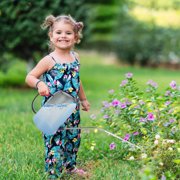 Yannianjz Stainless Steel Watering Pot, 2L Long Spout, Large Capacity, Plastic Garden Watering Can for Indoor Plants, Outdoor Potted Flowers, Household Watering