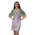 thumbnail image 1 of Moomaya Robes Décontractées pour Femmes Courtes Imprimées Robe Fluide à Col en V pour Femmes Grande Taille, 1 of 6