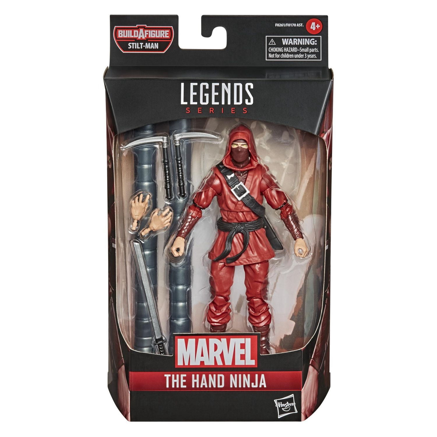 Hasbro Marvel Legends Series Spider-Man The Hand Ninja 6-inch Collectible Action Figure Toy For Kids Age 4 and Up
