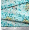 thumbnail image 2 of Soimoi Cotton Duck Fabric Leaves & Texture Decor Fabric Printed Yard 42 Inch Wide, 2 of 2