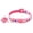 Pink, variant on Neinkie Pet Collar with Bell Adjustable Nylon Pet Collar for Girl Male Cats Suitable for Cats and Puppies Collar