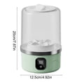 thumbnail image 3 of Portable Washer, Small Washing Machine, Mini Laundry Tools for Undergarments, Compact Countertop Design with 3000mAh Battery, 1 Unit, 3 of 6