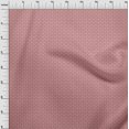 thumbnail image 4 of oneOone Velvet Pink Fabric Paisley Sewing Material Print Fabric By The Yard 58 Inch Wide, 4 of 5