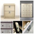 thumbnail image 4 of Cabinet Lock,Locks Public Drawer 3 Color Indicator Modes 3 Color Lock Open Dual Cabinet Lock Color Indicator Power Dual Modes 3 Open Dual Modes Locker Keypad Lock Open Indicator Power Cabinet Dsfen, 4 of 5