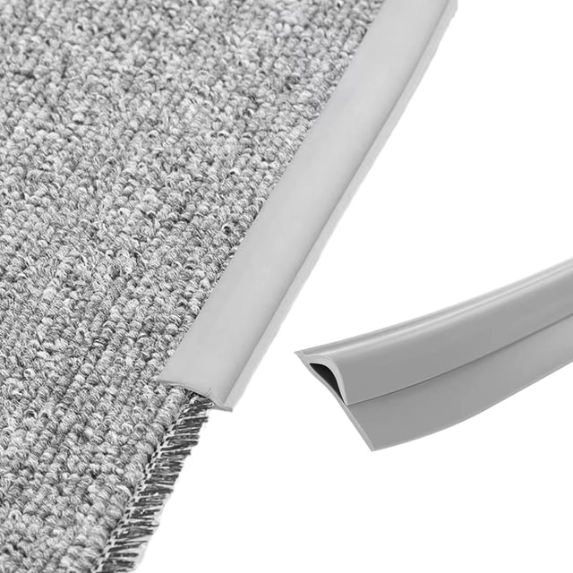 mtvxesu Self-Adhesive Pvc Carpet and Floor Edging Strip for Home Use, 1 Meter Length, 1 Count