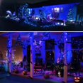 thumbnail image 4 of 2 Pack Solar String Lights Outdoor, 66 FT 200 LED Solar Powered Waterproof Fairy Lights 8 Modes, Copper Wire Lights for Christmas Patio Party Tree Yard Decoration (Blue), 4 of 6