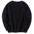 thumbnail image 2 of RXIRUCGD Chandail à Capuche pour Hommes, Col Rond, Manches Longues, Noir, Taille : m, 2 of 3