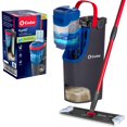thumbnail image 1 of O-Cedar H2prO Flat Mop System | Quick Everyday Cleaning | Dual-Tank Fresh Water System | Machine Washable Reusable Microfiber Mop Pad | Safe on Hardwood, Tile & Vinyl Floors, 1 of 9