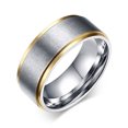 thumbnail image 1 of Wedding Band Ring for Women Men Engagement,Middle Matte Finished, 1 of 4