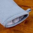 thumbnail image 4 of Beautiful Home by Drew Barrymore 4-Piece Oven Mitt, Pot Holder, Mini Mitt Set, Cornflower Blue, 4 of 7