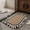 Multicolor#3, variant on Non Slip Linen Bathroom Mat, 23.62x15.74 in, Soft Absorbent Floor Mat for Entryway, Machine Washable Door Mat, Durable Decorative Carpet