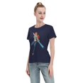 thumbnail image 4 of Women's Basic Short Sleeve T-Shirt One Piece Nami, 4 of 6