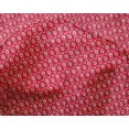 thumbnail image 4 of oneOone Silk Tabby Red Fabric Geometric Bandhani Sewing Material Print Fabric By The Yard 42 Inches Wide, 4 of 4