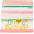 thumbnail image 3 of Northlight Striped Pastel Happy Easter Table Runner - 72" - Pink and Green Green, 3 of 5
