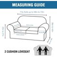thumbnail image 2 of Modern Velvet Plush 4 Piece High Stretch Sofa Slipcover Furniture Protector Form Fit Luxury Thick Sofa Cover, Machine Washable, 2 of 6