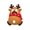 Reindeer, variant on Christmas Door Protector, 3D Silicone Collision Pad with Cute Design, Self Adhesive Door Bumper Wall Protector for Holiday Decoration