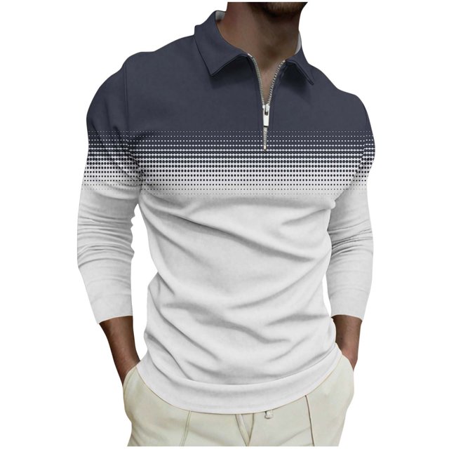 Pisexur Chandails en Molleton pour Hommes à Manches Longues, Chandail à Col Rabattu, Mode Décontractée, Patchwork de Couleurs Surdimensionné, Chandail-Over, Fermeture Éclair Quart, Chemises de Gym Athlétiques, Chandail en Molleton Grande Taille M-6TG
