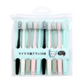 thumbnail image 2 of Manual Toothbrush 10Pcs/Set Macaron Toothbrush Adult Family Pack Household Toothbrush Soft With Protective Cover Care Tools Toothbrush Sets For Adults Kids Travel, Manual Toothbrushes for Women, 2 of 9