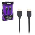 thumbnail image 3 of KMD Câble Universel HDMI vers HDMI de 6 Pieds Plaqué Or Noir, 3 of 3