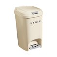 thumbnail image 3 of GUOOL Foot Pedal Garbage Bin Kitchen Step Trash Can for Toilet Laundry Room Garage 8L, 3 of 9