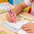 thumbnail image 4 of Retractable 4 Color Pen | Multi Color Ballpoint Pen for Writing and Note Taking | Easter Themed Planner Pen with Cartoon Design | Compact Pen for Kids and Students | School and Office Supplies, 4 of 6