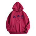 thumbnail image 1 of WEAIXIMIUNG Chandails en Molleton d'Automne pour Femmes 2025 Chandails en Molleton Décontractés à Capuche Manches Longues Poches Grands Pulls, 1 of 2