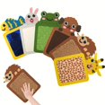 thumbnail image 1 of Small Animal Sensory Mat Soft Textured Tiles for Wall and Floor Use Educational Tactile Stimulation Relaxation Tool Kids Learning, 1 of 6