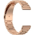 thumbnail image 3 of REQO Bracelet en Métal Compatible avec Fitbit Versa 4/Sense 2/Versa 3/Sense Bracelet de Remplacement Bracelet en Acier Inoxydable Sangle pour Versa 4/Sense 2, 3 of 7