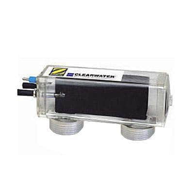 Zodiac Clearwater LM Series Cellule de Remplacement, hors Terre - W202221, une Cellule de Remplacement pour Générateurs de Chlore de Piscine Salée hors Terre Zodiac LM. Comprend un Boîtier transparent avec des Composants Internes Visibles, des Connecteurs et des ports de Plomberie. les Dimensions Sont de 21 cm x 7,5 cm x 8 cm, avec une Sortie de Chlore de 10 Grammes par Heure et un Débit Minimal de 42 litres par minute. Idéale pour Maintenir la Qualité de L