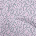 thumbnail image 1 of oneOone Polyester Spandex Pastel Pink Fabric Abstract Circle Craft Projects Decor Fabric Printed By The Yard 56 Inch Wide, 1 of 4