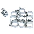 thumbnail image 2 of 10Pcs Mini Fuel Style Hose Clamps Adjustable Hose Clip Ø 17 - 19mm, 2 of 8